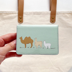 Friends of the Camelidae Bifold Pass Case Card Case 第1張的照片