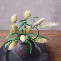 ◆粘土のお花◆　エノコログサ（猫じゃらし）　高さ約23センチ　A703 10枚目の画像