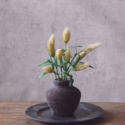 ◆粘土のお花◆　エノコログサ（猫じゃらし）　高さ約23センチ　A703 8枚目の画像