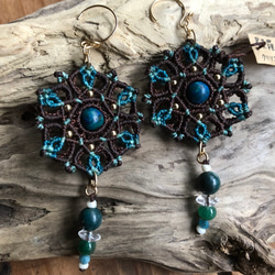 マクラメライターケース】M ピンク×ボルドー ロードナイト その他