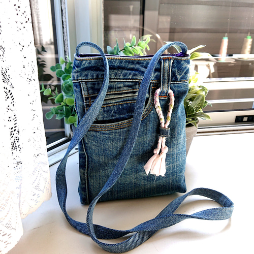 Gジャンリメイクショルダー 一点物】ジージャンリメイク Gジャンリメイク デニムジャケット