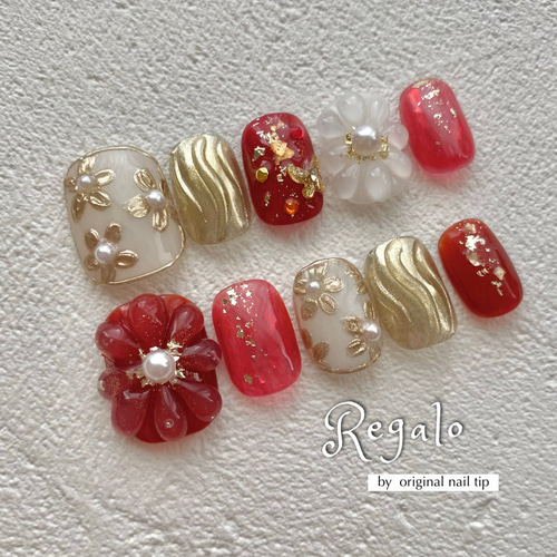 design184】ブラックチークマグネットネイルチップ ネイルチップ（つけ  