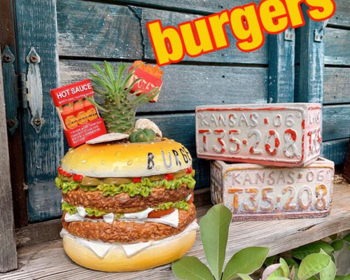 ✢from九十九里浜✢ アメリカンダイナー/ オーナメント看板