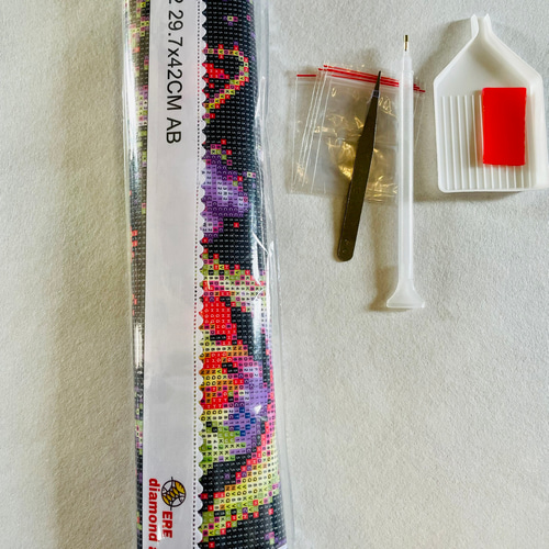 ダイヤモンドアートキット 四角ビーズ 城 A3サイズ ハンドメイド