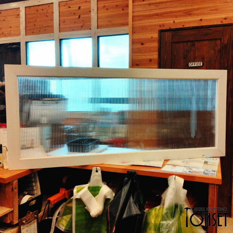 インテリア窓枠モチーフパネル(長大) ホワイトcol. 6,882円