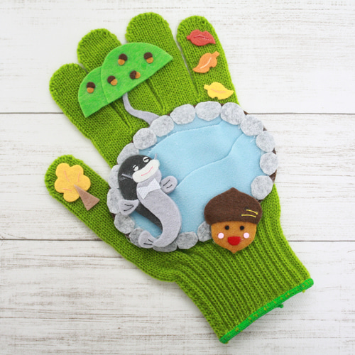 手袋シアター 「どんぐりころころ」 雑貨・その他 chay839 通販