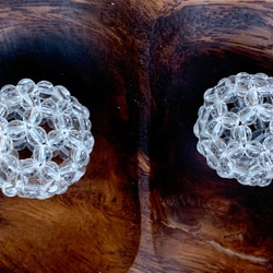 フラーレンファブ用　フラーレン２個セット　4ｍｍ　水晶　グレートセントラルサン　インプラント資料付き 4枚目の画像