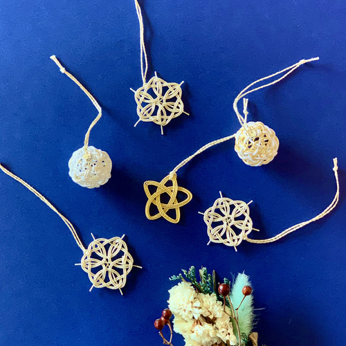 717) 水引 雪の結晶