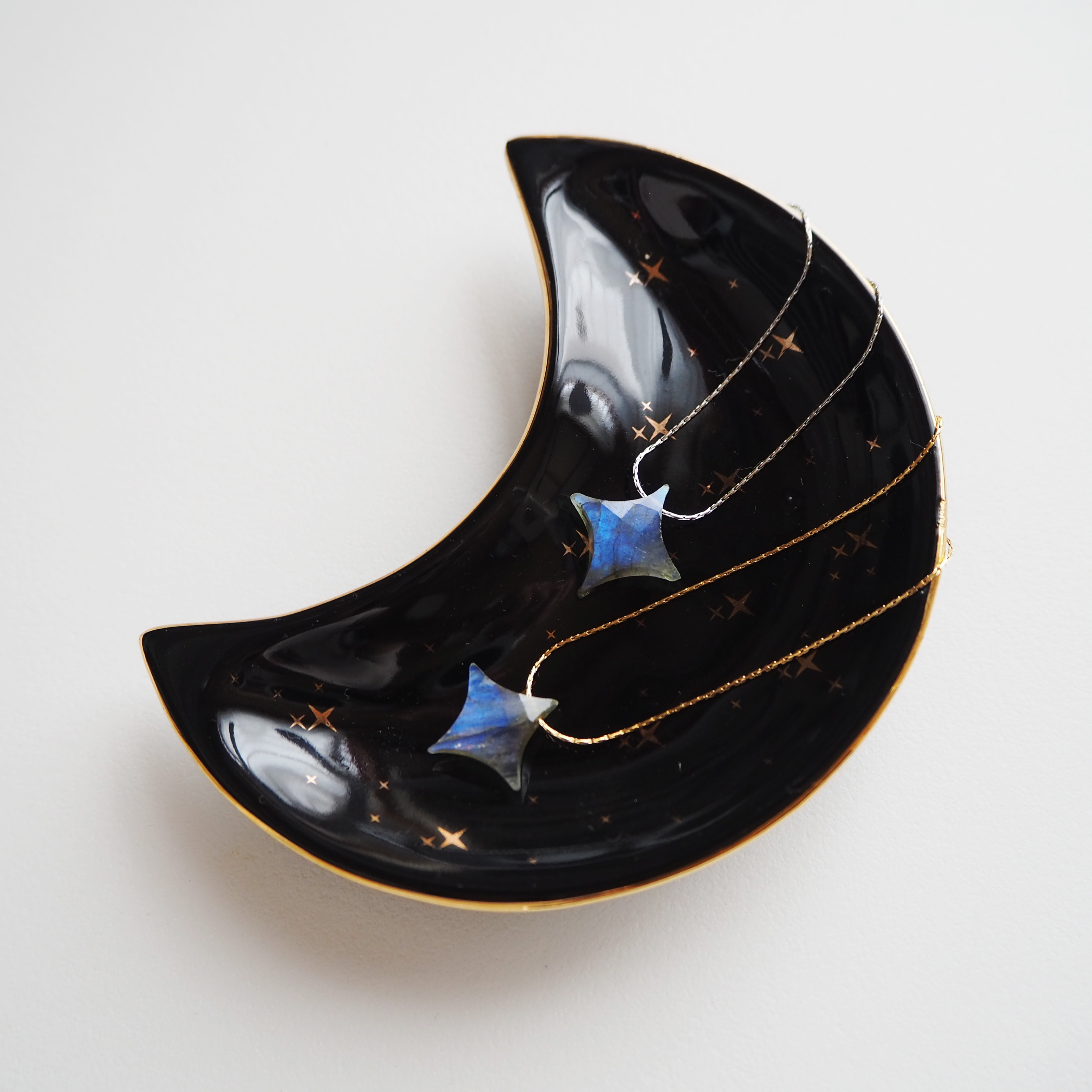 【選べる金具】ラブラドライト トゥインクル ペンダント