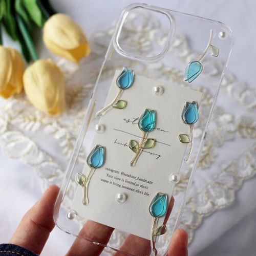 two color チューリップのスマホケース 全機種対応 iPhoneケース two color チューリップのスマホケース 全機種対応 iPhoneケース
