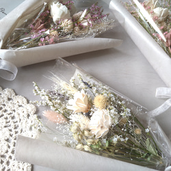 ♡dry flower bouquet♡煌びやか ハイブリッドスターチス 2枚目の画像