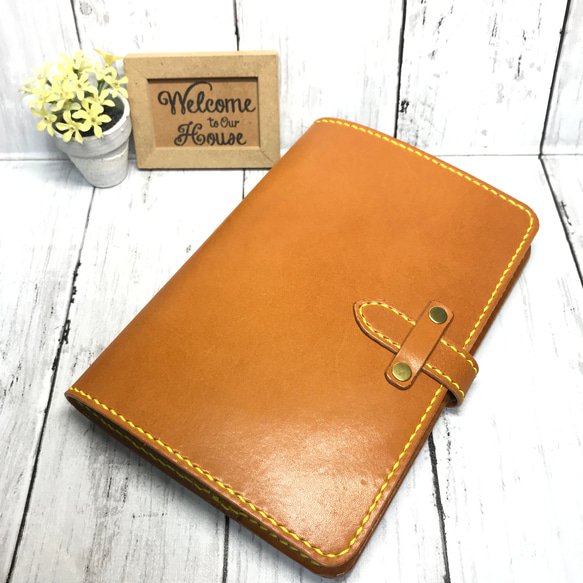 iPad mini 6世代　栃木レザー ヌメ革 レザーケース 本革 タブレットケース フルオプション仕様 キャメル mini iPad タブレットケース