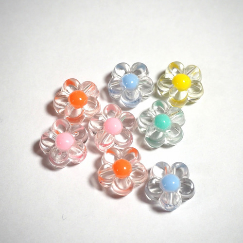 RimO さま】antique beads ❀ お花の形 ビーズオーナメント
