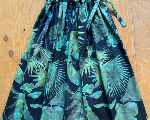 フラダンススカート 練習用 フレアスカート フレアスカート e malie