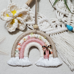 WELCOME マクラメ レインボーデコレーション マクラメレインボーの作り方 /【DIY】Macrame rainbow tutorial