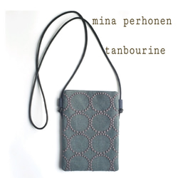 スマホショルダー スマホポシェット ミナペルホネン タンバリン mina