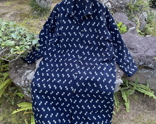 古布リメイク　絣リメイク The charm of old cloth [Making a blouse by patching kasuri