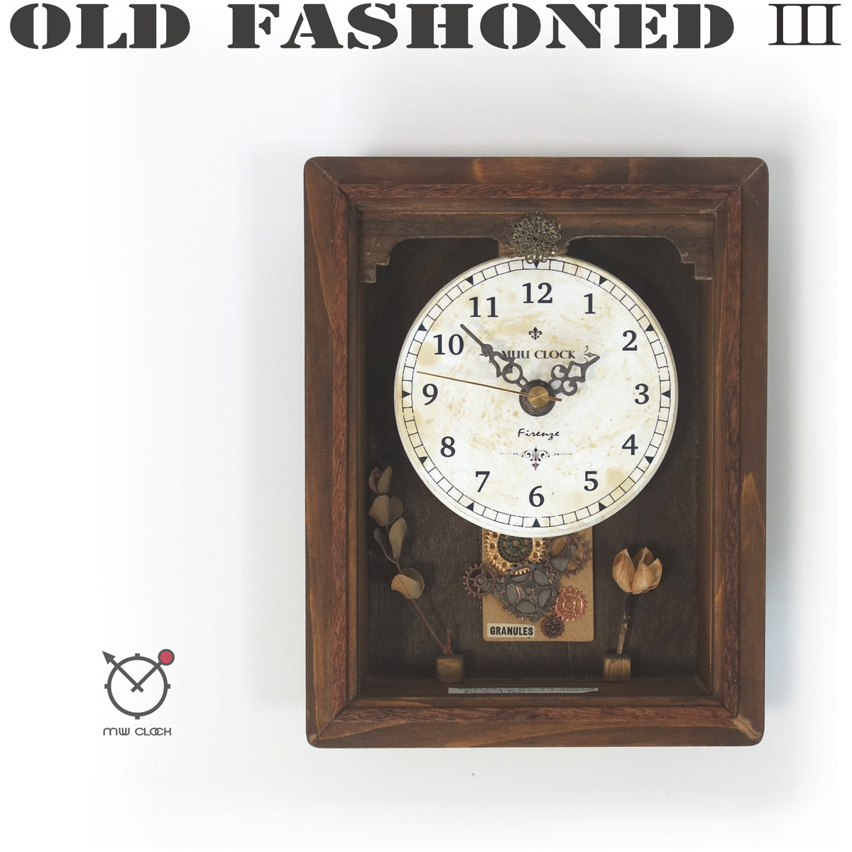 昭和の、アンティーク、3点、終活のため、整理、 送料無料】OLD FASHIONED Ⅲ レトロな時計 置き掛け両用 1点物