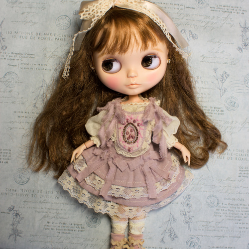 ブライスアウトフィットアンティーク風お洋服セット その他人形 Doll