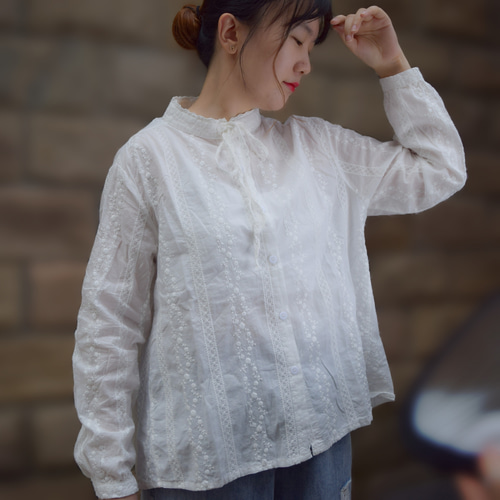 長袖 カットソー レディース シャツ レディース 白 カットソー 白