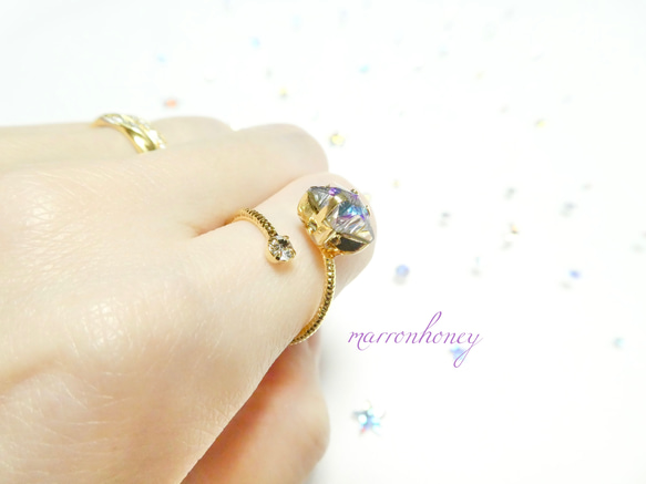 再販Star Swarovski Ring⭐︎ 3枚目の画像