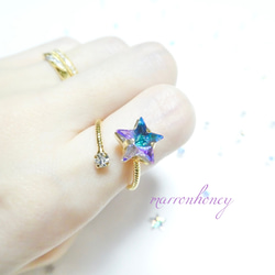 再販Star Swarovski Ring⭐︎ 2枚目の画像