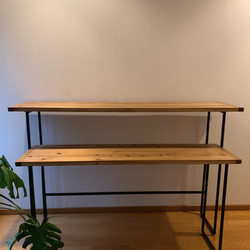 一点物】【職人手製】蕎麦猪口 食器棚 棚・シェルフ・ラック 木工所の