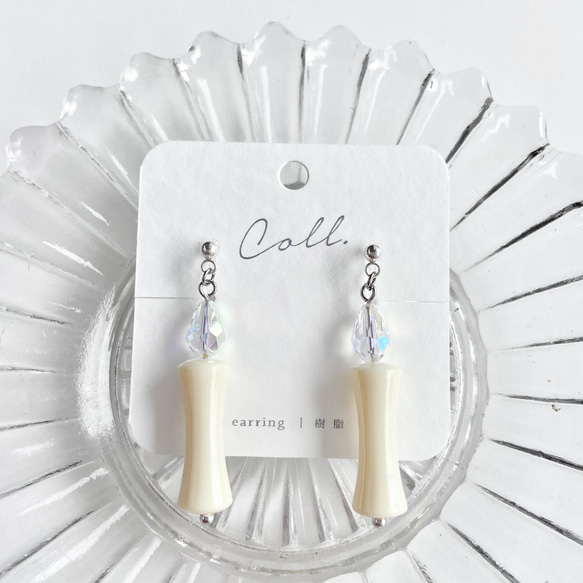 Light Candle Earrings [Kinari] 耳環/無孔耳環 第2張的照片