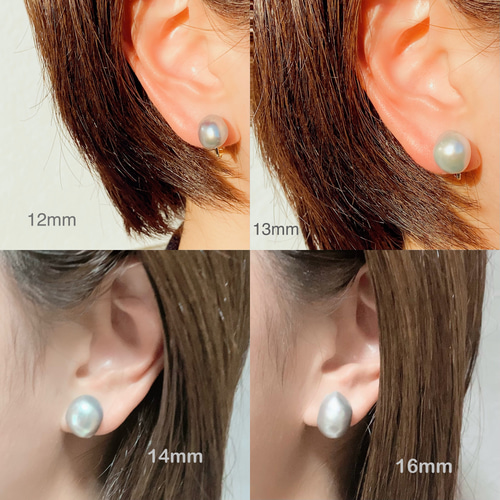 大粒グレーバロックパール✨約13mm 一粒バロックシンプル淡水