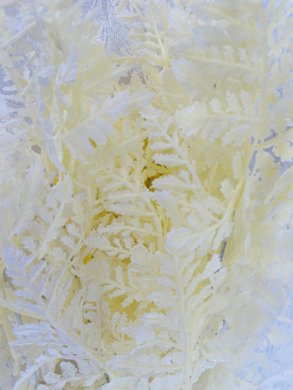 no133,装飾用クリーム色のミスティバンブー,アーティフィシャルフラワー,フラワーアレンジメント 7枚目の画像