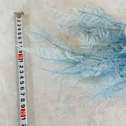 no133,装飾用クリーム色のミスティバンブー,アーティフィシャルフラワー,フラワーアレンジメント 6枚目の画像