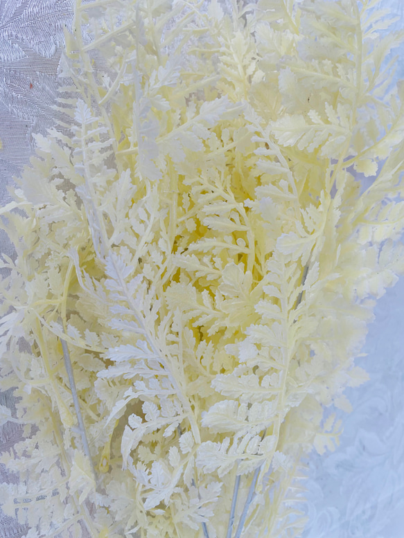no133,装飾用クリーム色のミスティバンブー,アーティフィシャルフラワー,フラワーアレンジメント 8枚目の画像