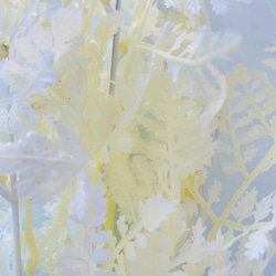 no133,装飾用クリーム色のミスティバンブー,アーティフィシャルフラワー,フラワーアレンジメント 2枚目の画像