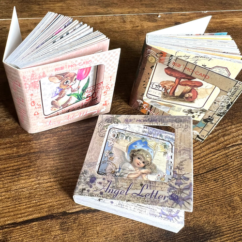 スクエアなミニシールブック・キノコ・60枚入【c】 シール・ステッカー