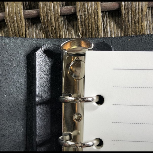 国産ブランド『栃木レザー』システム手帳 シンプル【極】バイブル