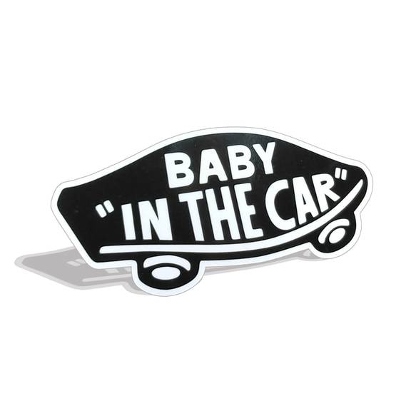 BABY IN CARマグネットステッカー チャイルドシート　ベイビーインカー ベビーインカー 1枚目の画像