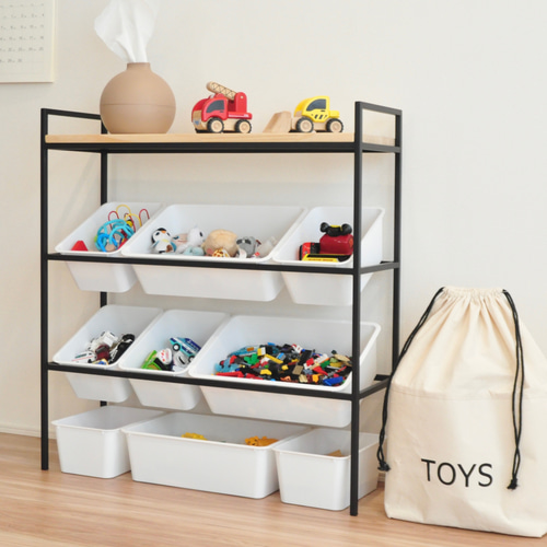 おもちゃ収納（キッズ キッズ収納 おもちゃ棚 収納ラック 棚 絵本棚