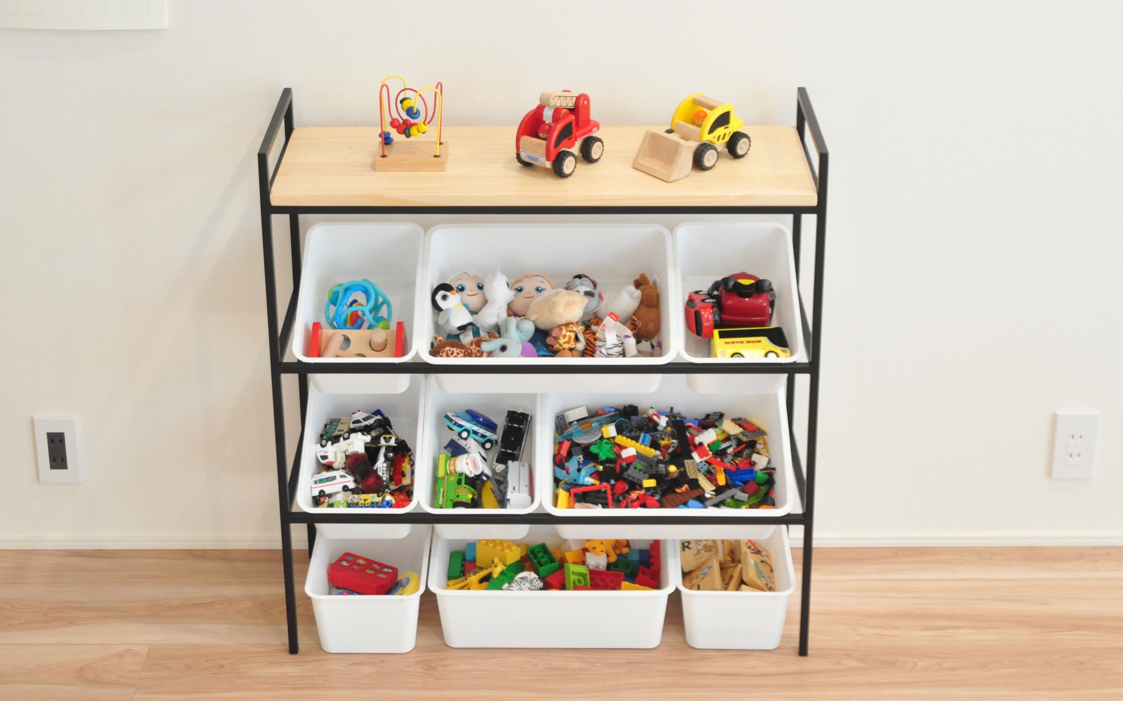おもちゃ収納（キッズ キッズ収納 おもちゃ棚 収納ラック 棚 絵本棚