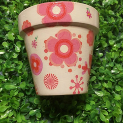 送料無料♡猫♡2号2.5号鉢♡2個セット♡リメイク鉢☆ガーデン雑貨