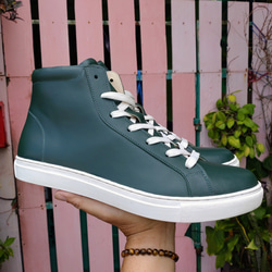 スニーカー【BUSCEMI】関税込送料無料 牛革 バイカラー フラット 楽天市場】本革 革 スニーカー レディース ローカット レザー