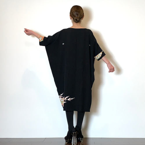 着物リメイク 留袖 モモンガワンピース ワンピース komomo 通販