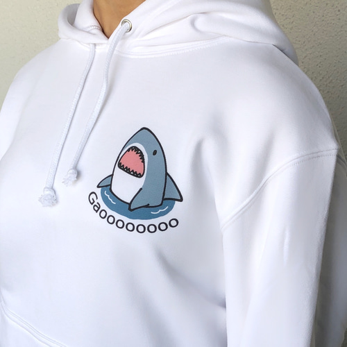 H&O サメパーカ プルオーバーHOODIE | outdoor MIL's