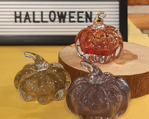 琉球ガラスかぼちゃインテリア