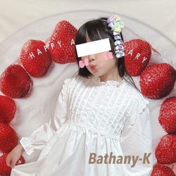 着画頂きました꒰* ॢꈍ◡ꈍ ॢ꒱.*˚‧✴︎BETHANY- K ✴︎ 【ベサニK製作所】つまみ細工&ちりめんリボン✴ 1枚目の画像