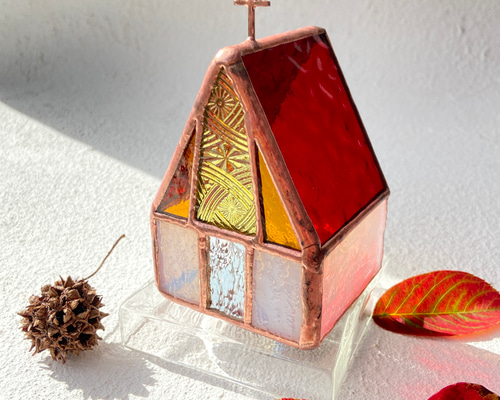 キャンドルホルダー　ステンドグラス　ドイツ　クリスマスマーケット キャンドルホルダー ステンドグラス ドイツ クリスマス