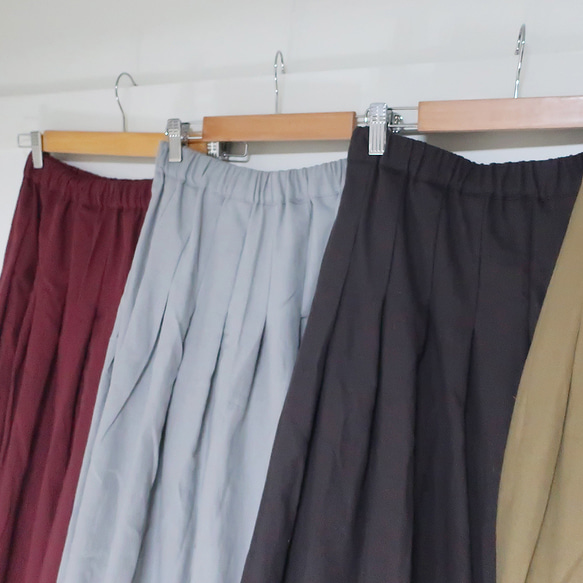 長度可選擇→82cm或87cm❣️常規褶裙（免費/9色） 第20張的照片