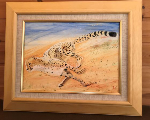 今回はトップスピードのチーター🐆を描かせて頂きました🙏, #art