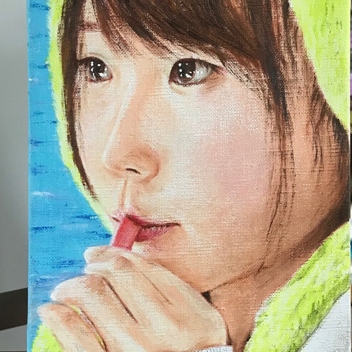 楽天市場】絵画 油絵 額入り油彩 F4サイズ 手描き 関健造 油彩