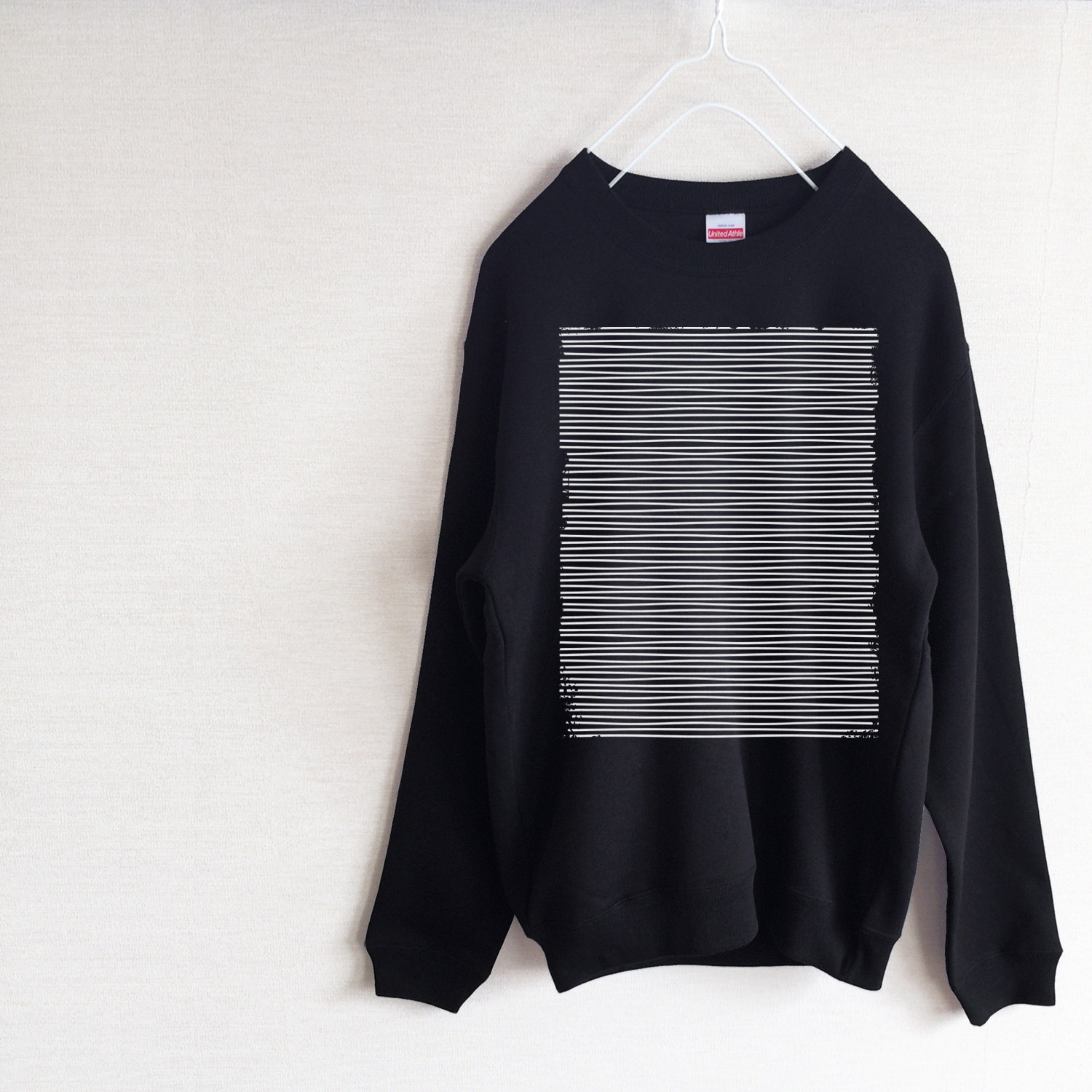 細いボーダー　screen　スウェット