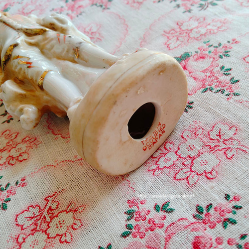 40-50s ヴィンテージ オキュパイド ジャパン 帆船 金工細工 小物入れ 1940年代 ハンプティダンプティ ソルト&ペッパー オキュパイドジャパン